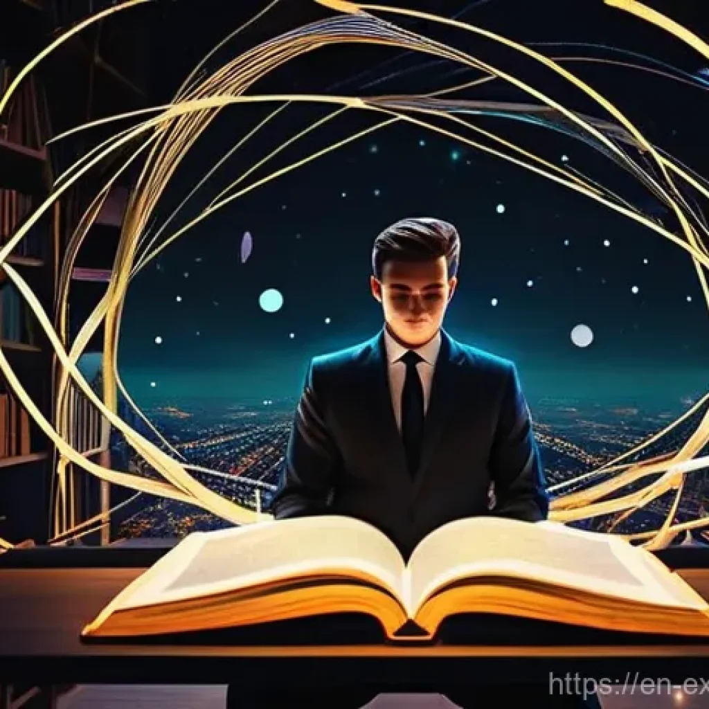 메타포와 유추  창의적 사고 도구 - **Prompt Title: The "Aha!" Moment of Connection**
    **Description**: A vibrant and imaginative dig...