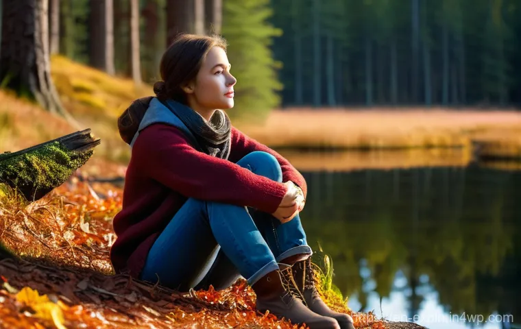 유추를 통한 팀워크 향상 방법 - A serene, high-definition photograph capturing a young woman (approximately 20-25 years old) seated ...